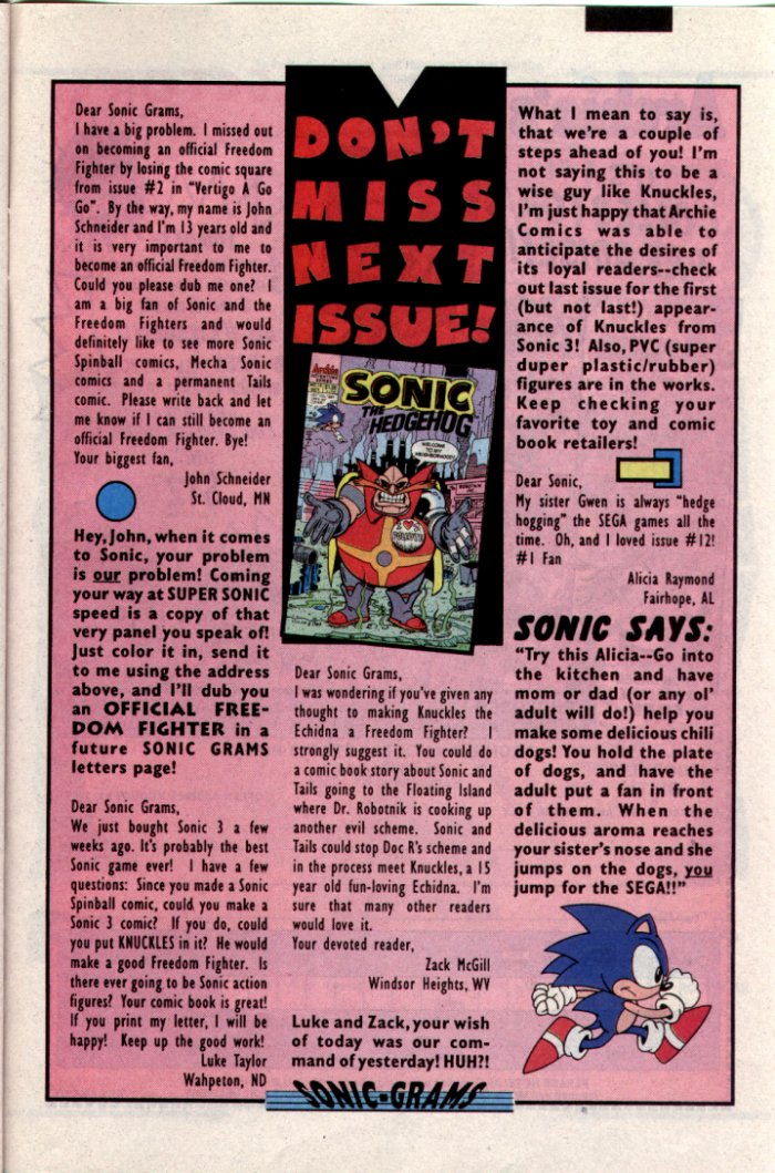 Sonic - Archie Adventure Series September 1994 Page 28